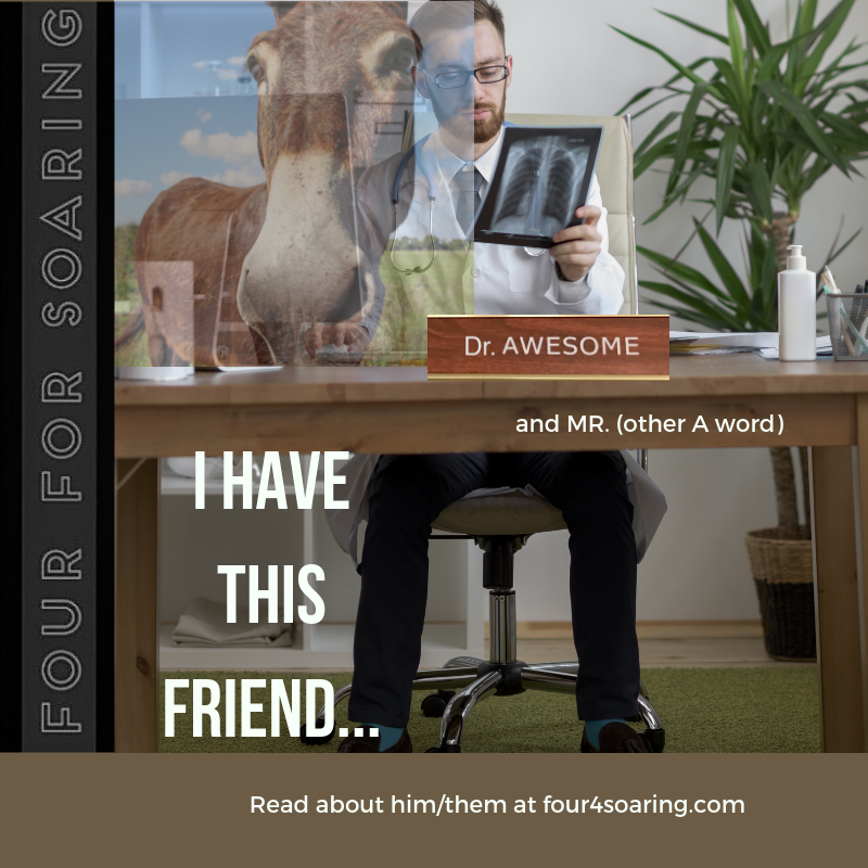 I have this friend…a tale of Dr. Awesome and Mr. (other A word)
